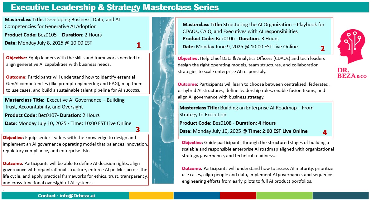Executive & Strategy Masterclass